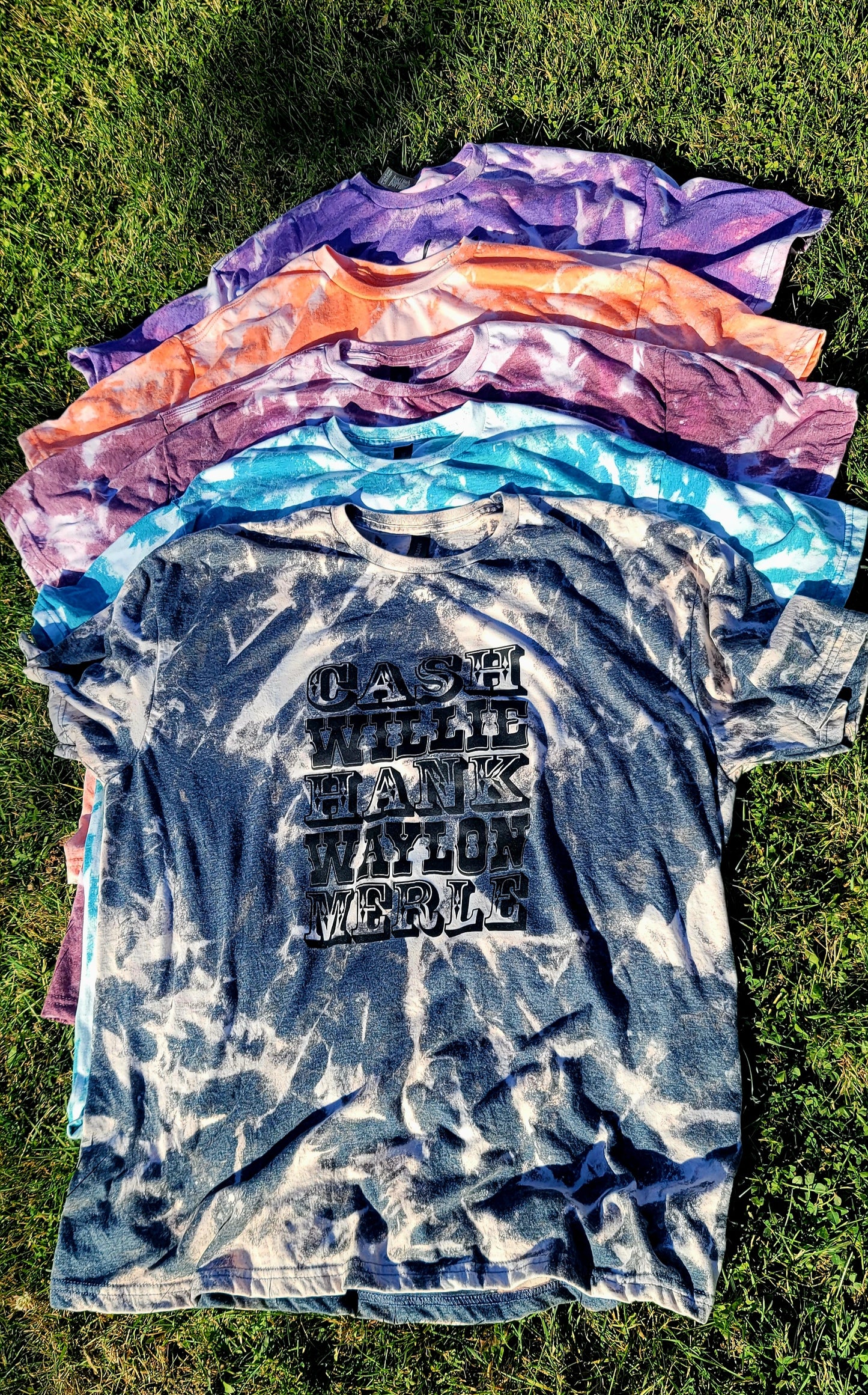 Bleached Graphic Design Tees