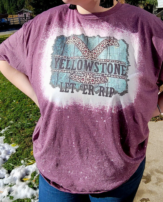 Yellowstone Let 'Er Rip Sub Graphic Tee